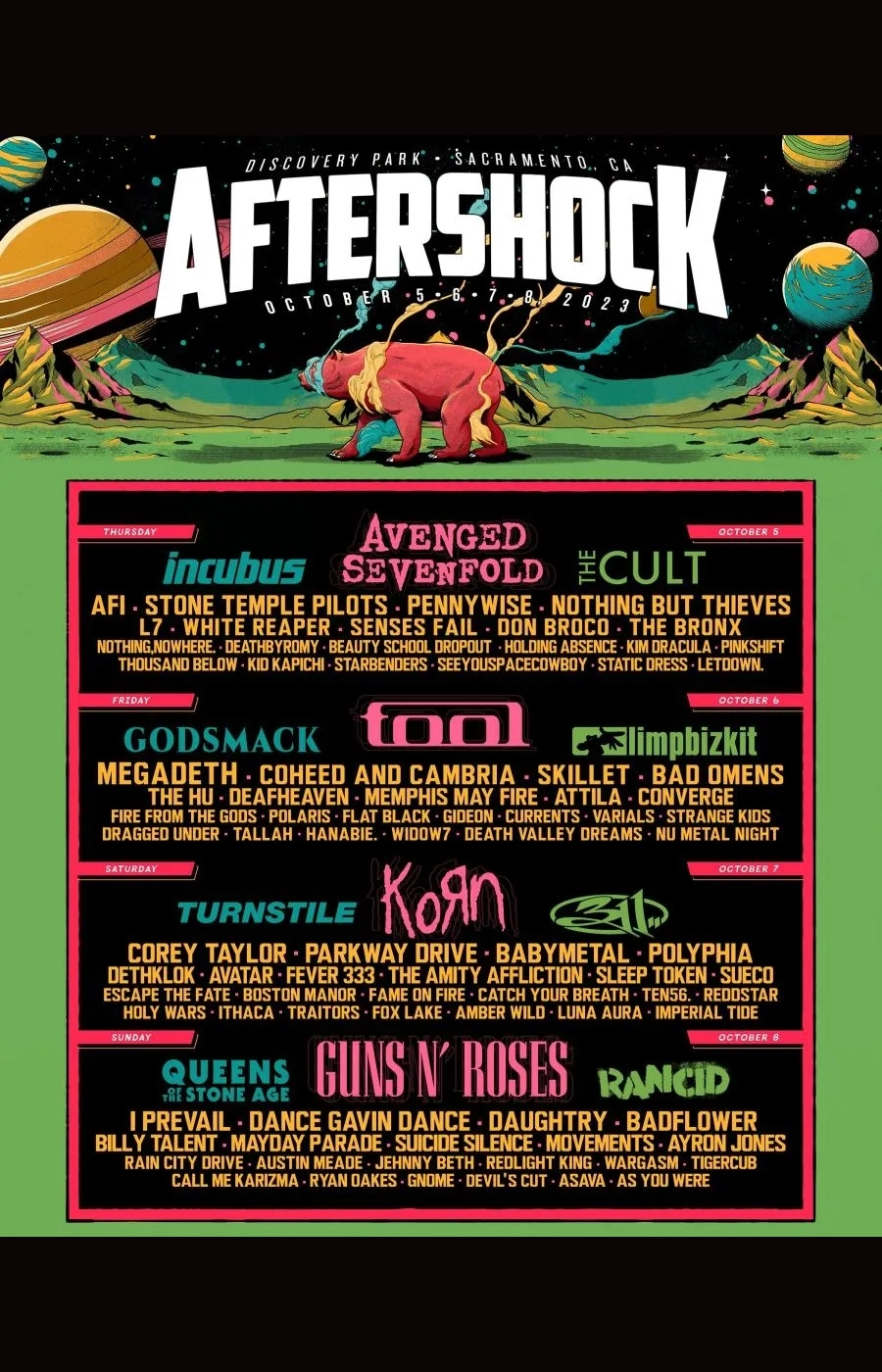 Aftershock Festival 2023