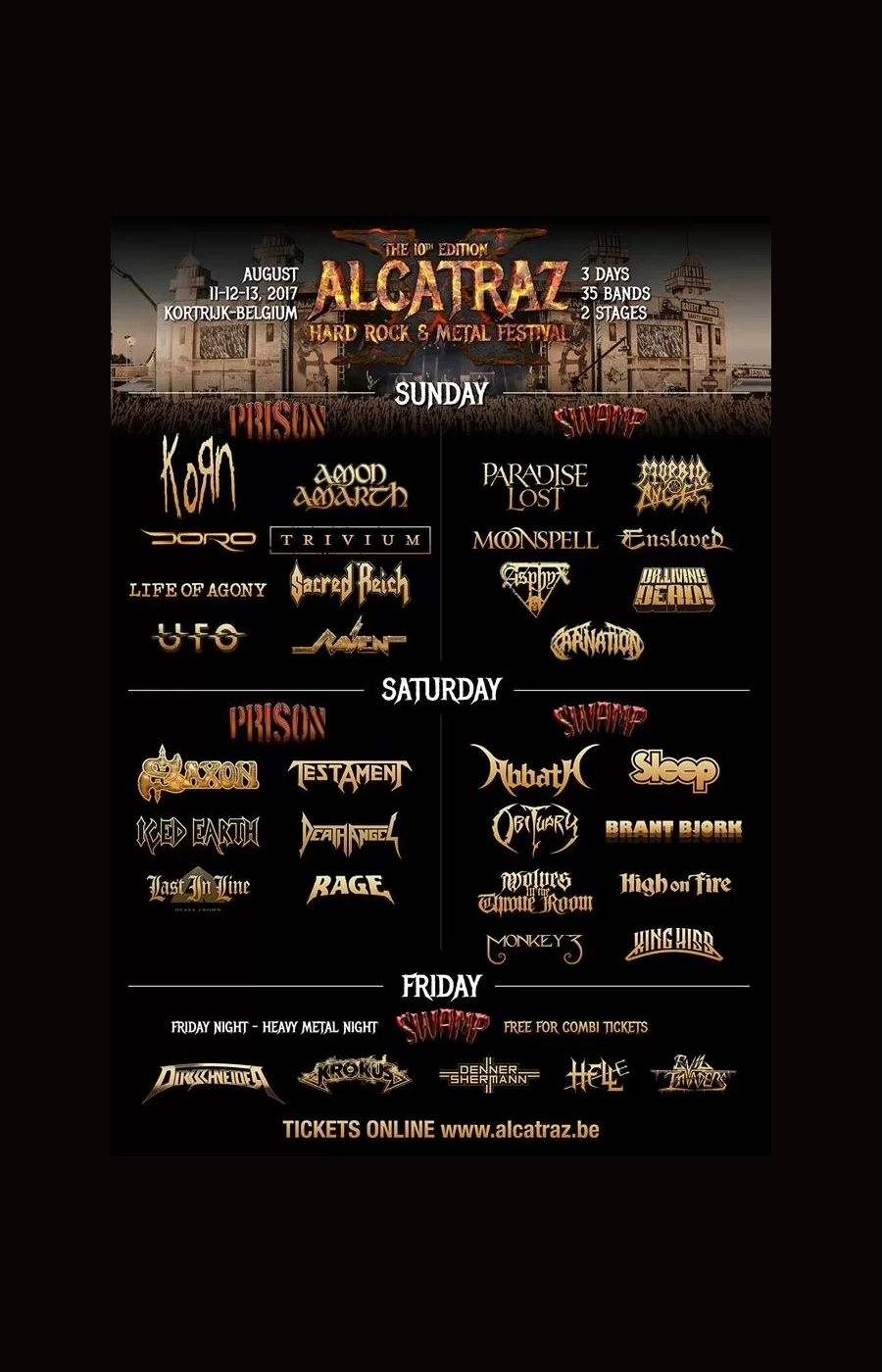 Alcatraz Metal Festival 2017