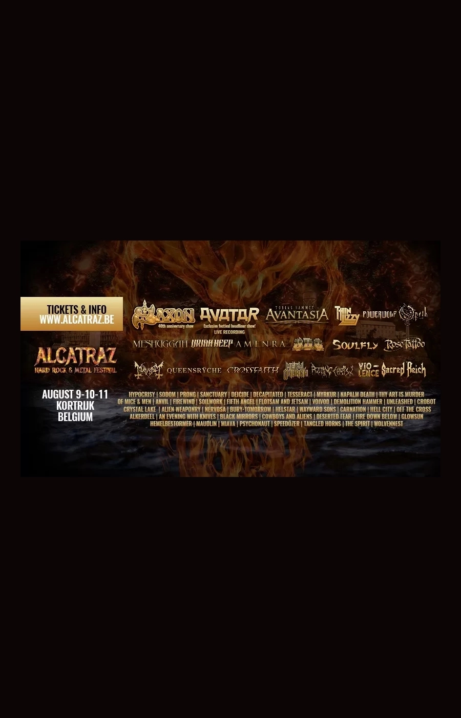 Alcatraz Metal Festival 2019