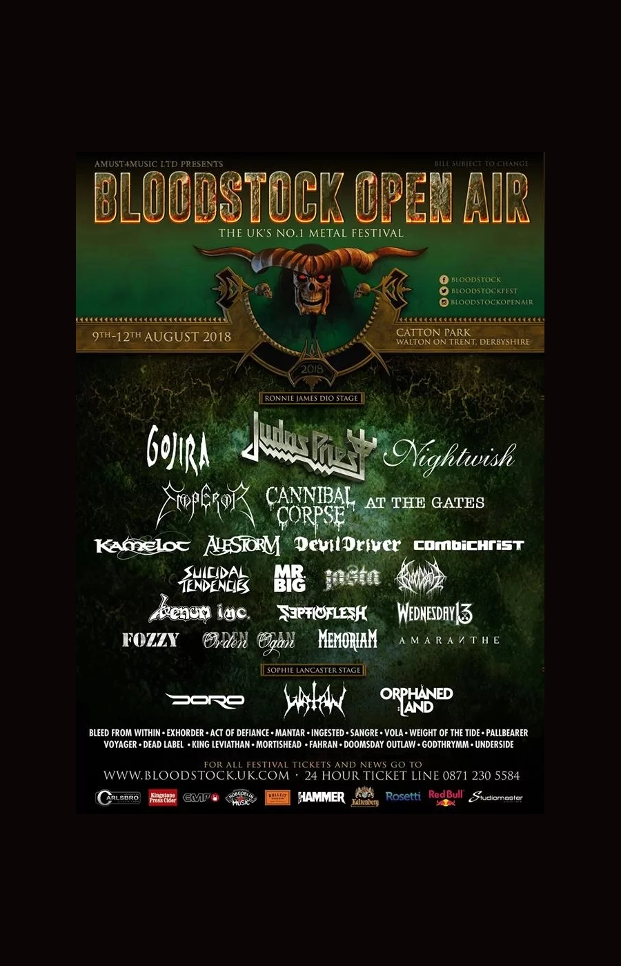 Bloodstock Open Air 2018