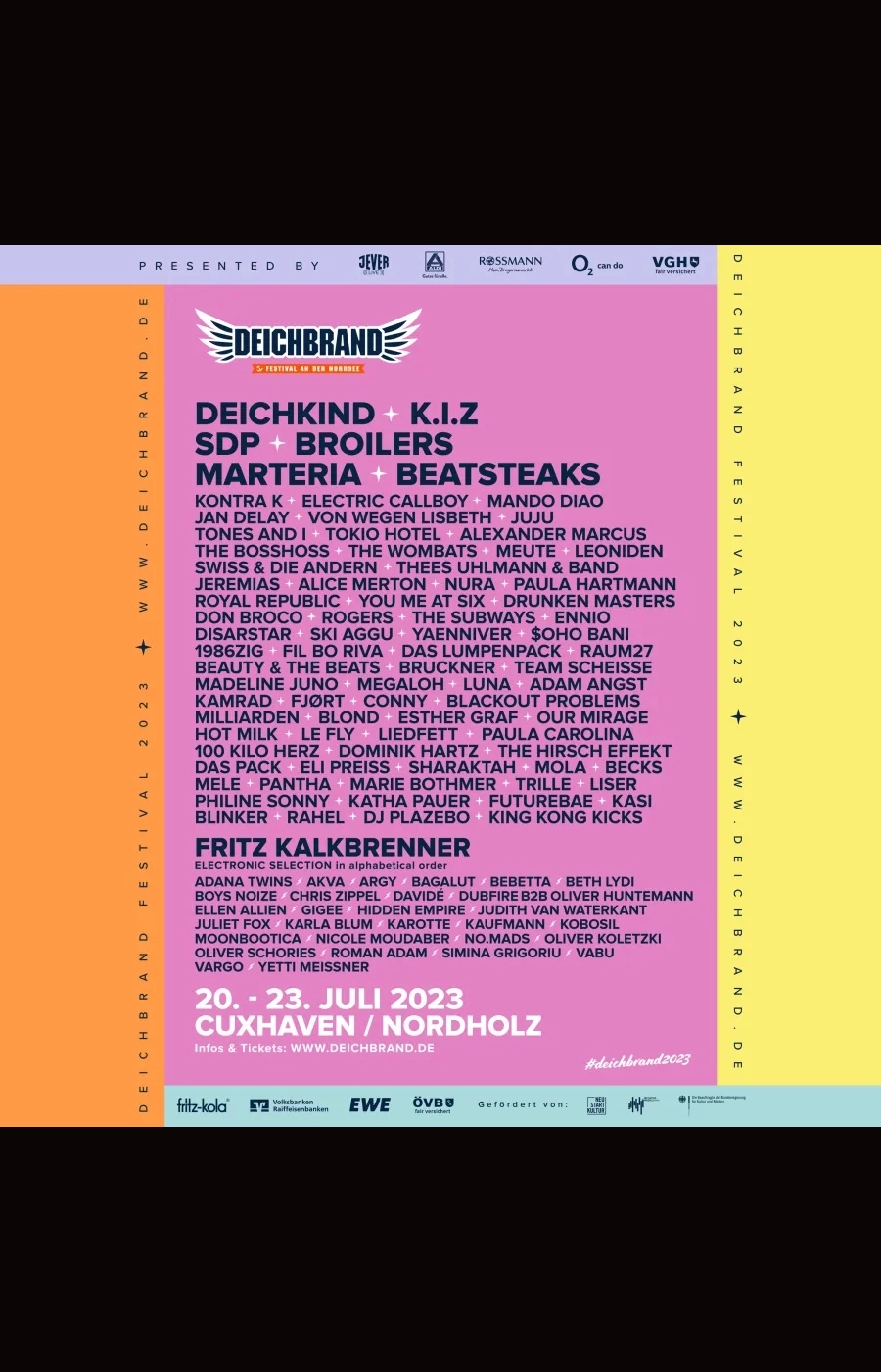 Deichbrand Festival 2023