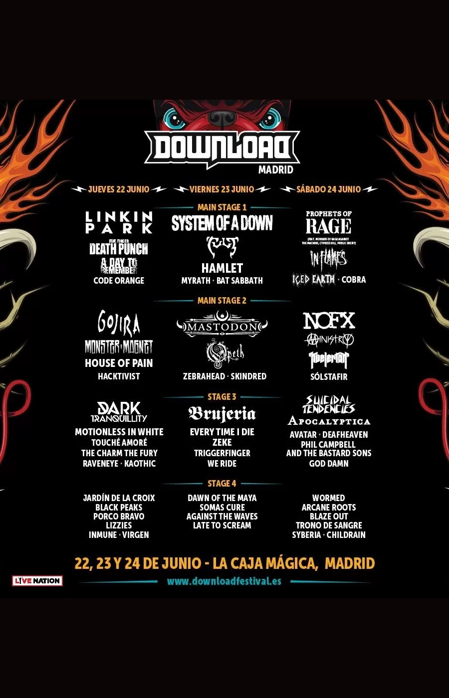 Download Festival Madrid 2017