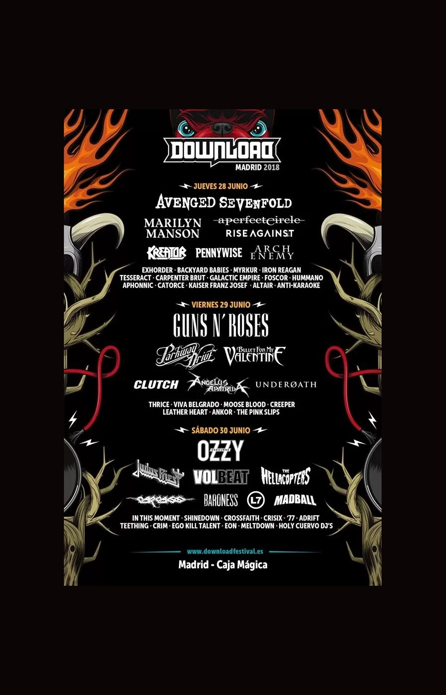 Download Festival Madrid 2018