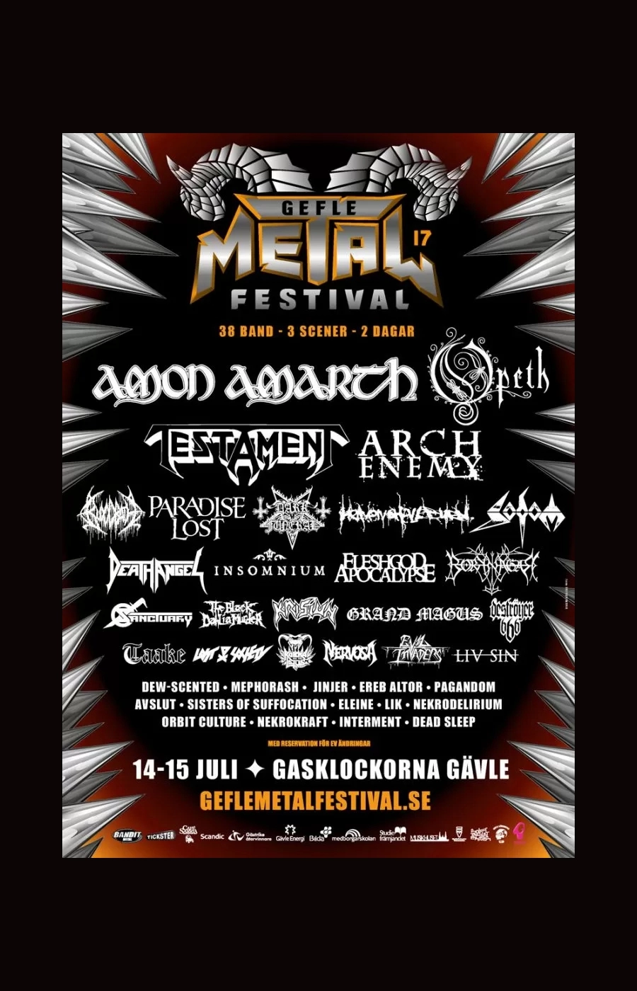 Gefle Metal Festival 2017