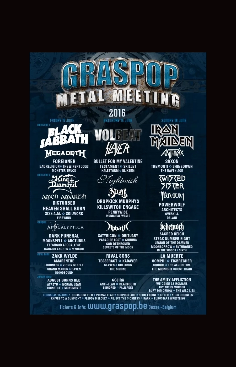 Graspop Metal Meeting 2016