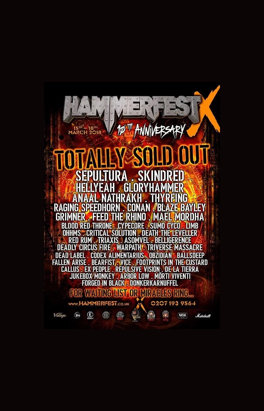 Hammerfest X - 2018