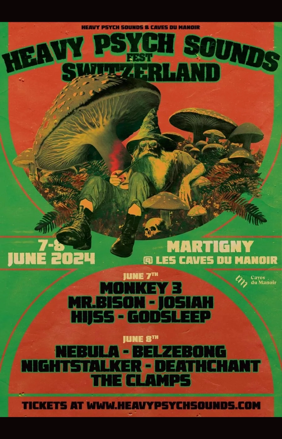 Heavy Psych Sounds Festival 2024, Martigny, CH