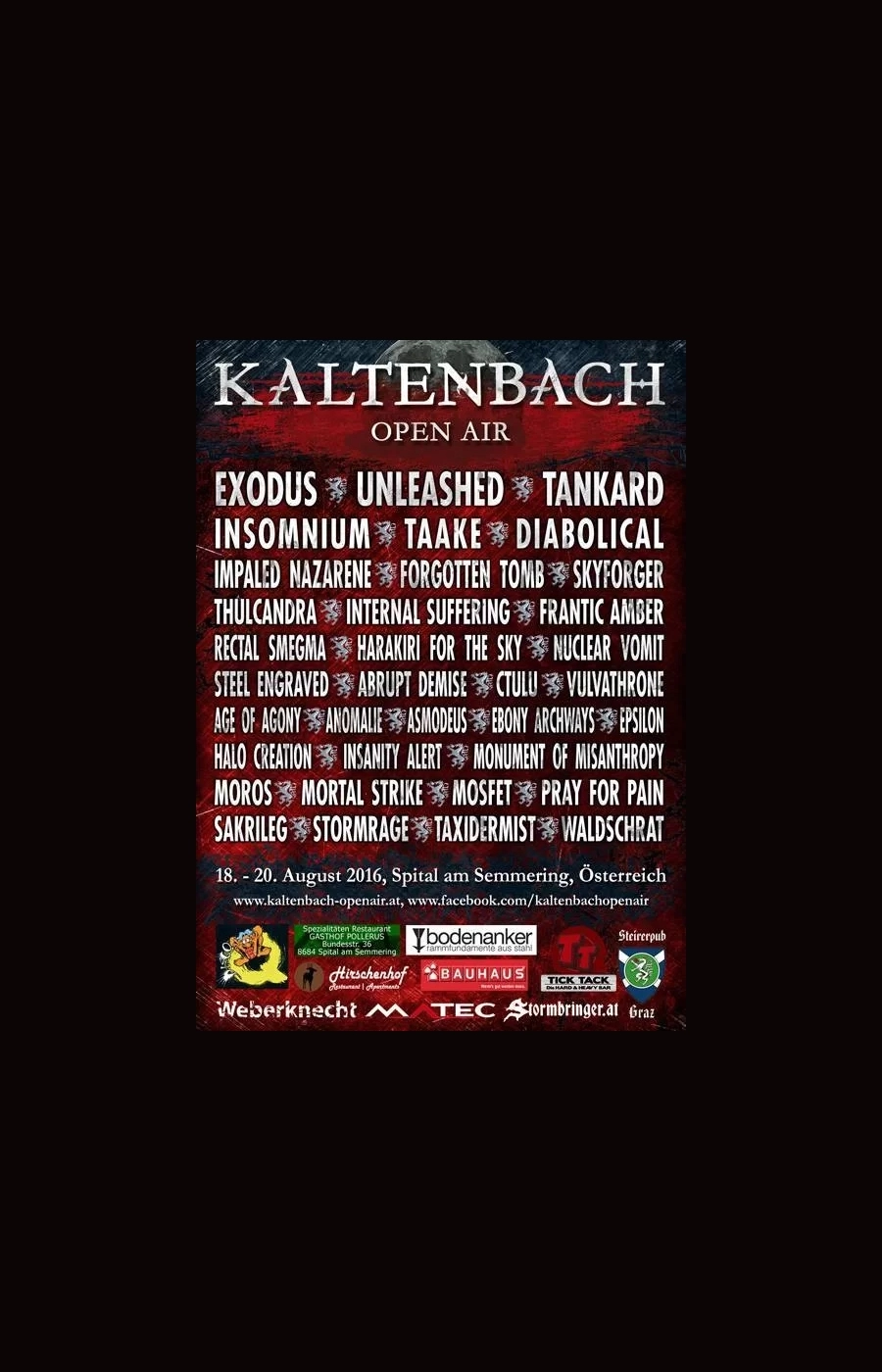 Kaltenbach Open Air 2016