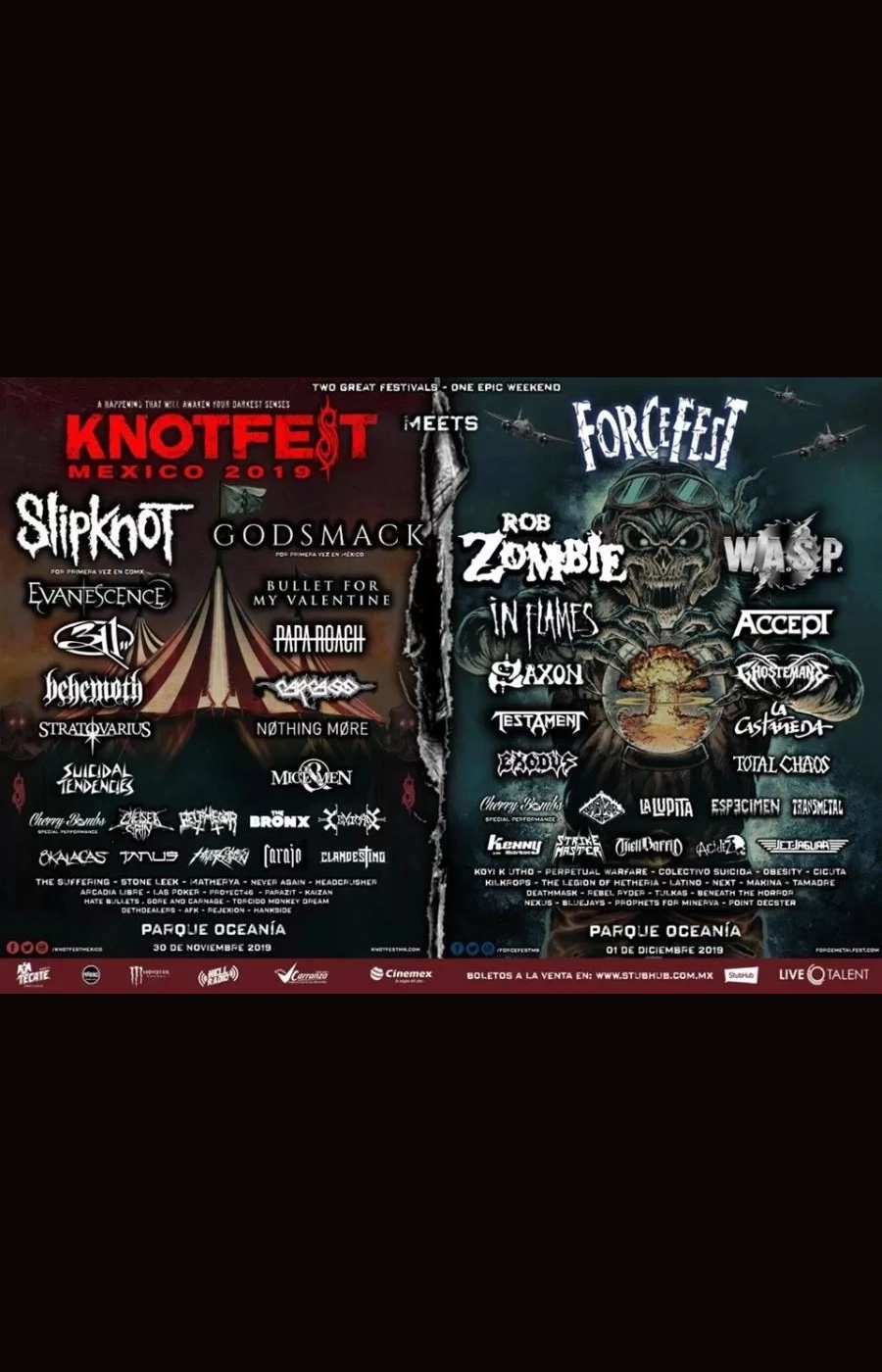 Knotfest Meets Forcefest 2019