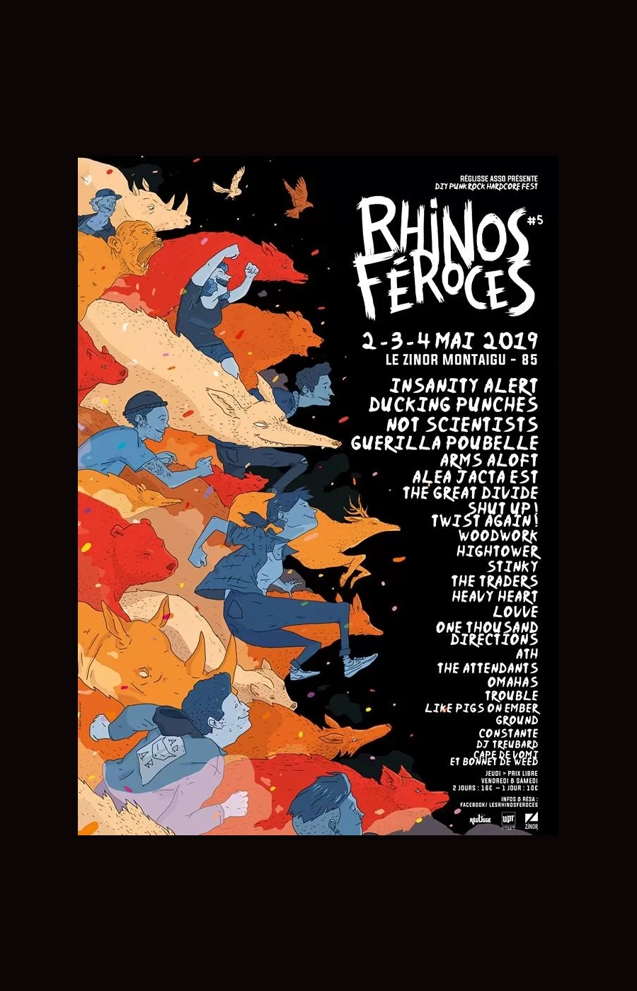 Les Rhinos Féroces 2019