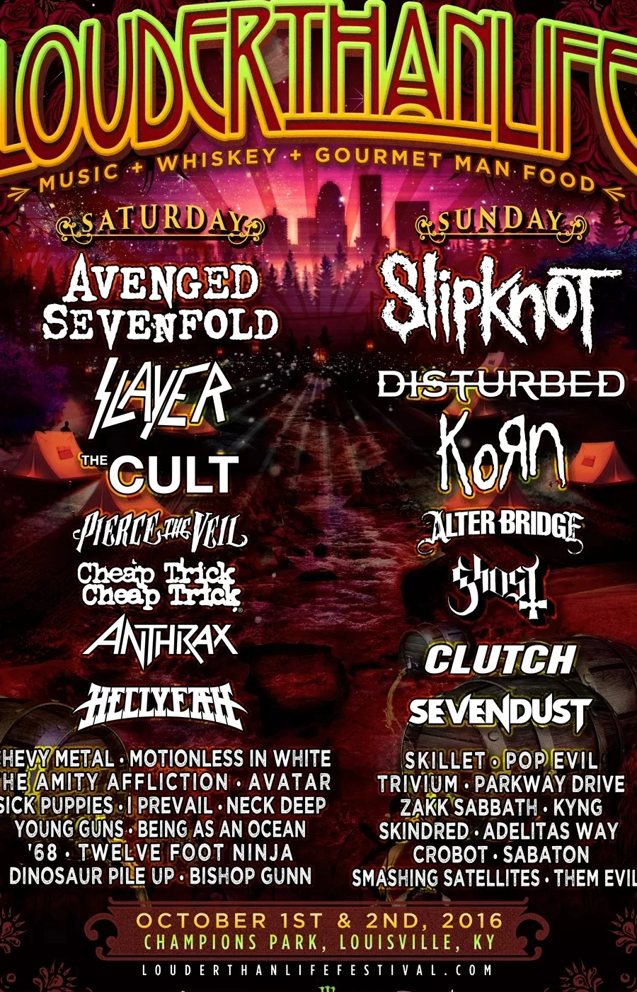 Louder Than Life Festival 2016