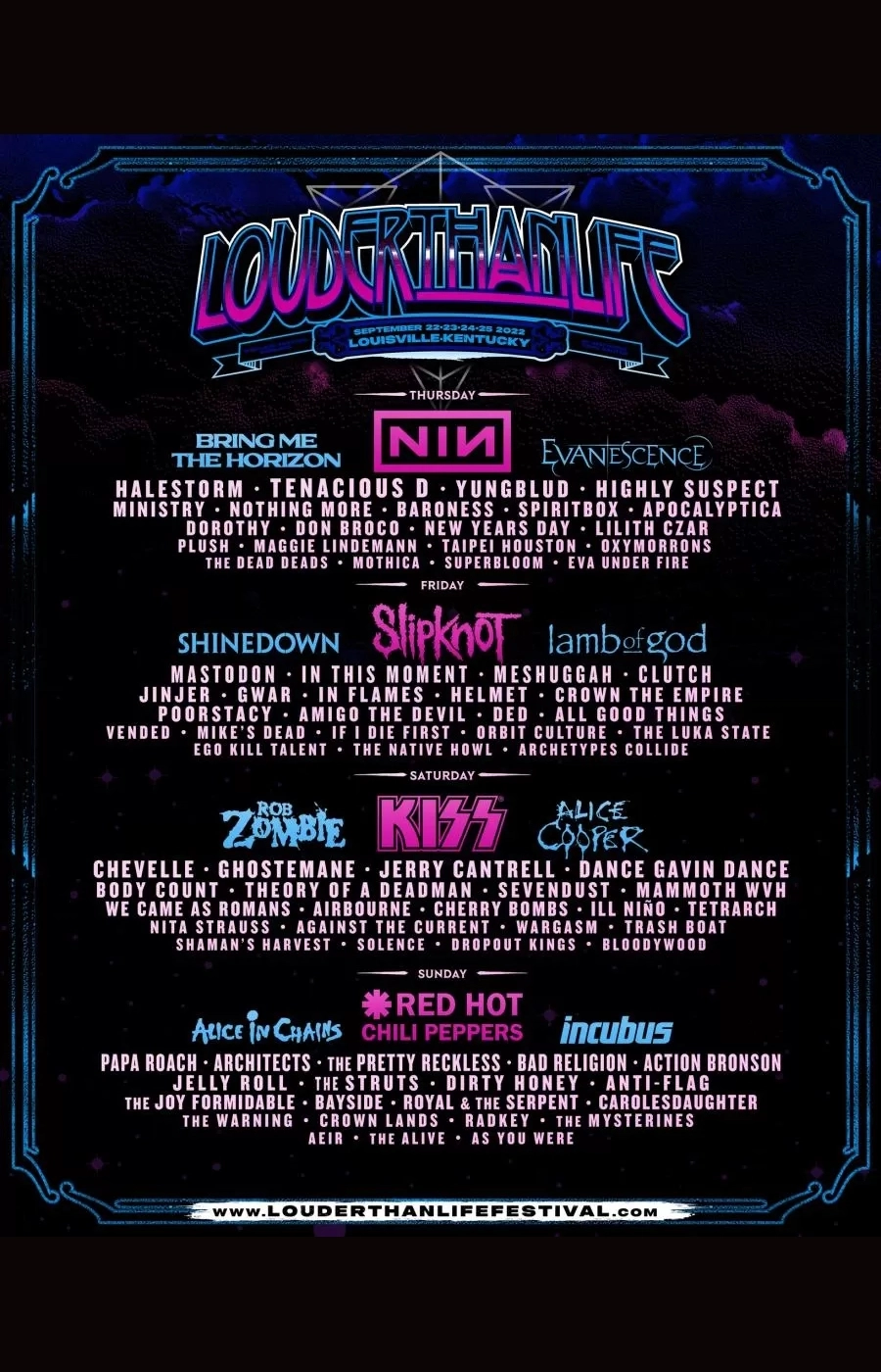 Louder Than Life Festival 2022