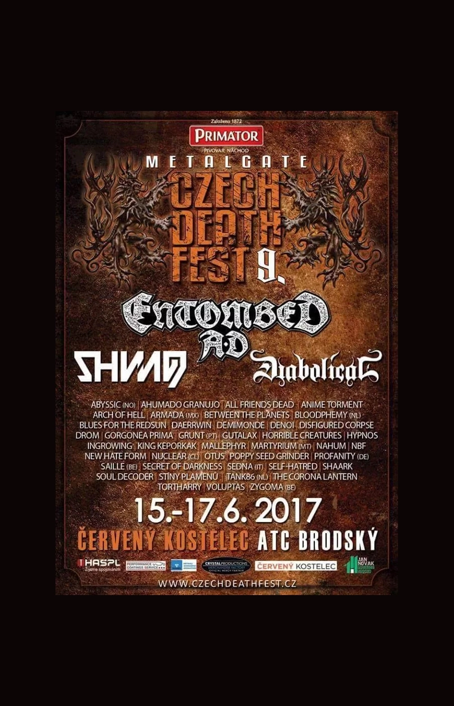 MetalGate Czech Death Fest 2017