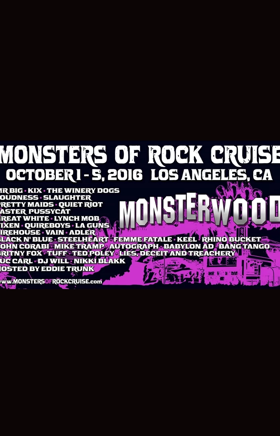 Monsters Of Rock Cruise W.