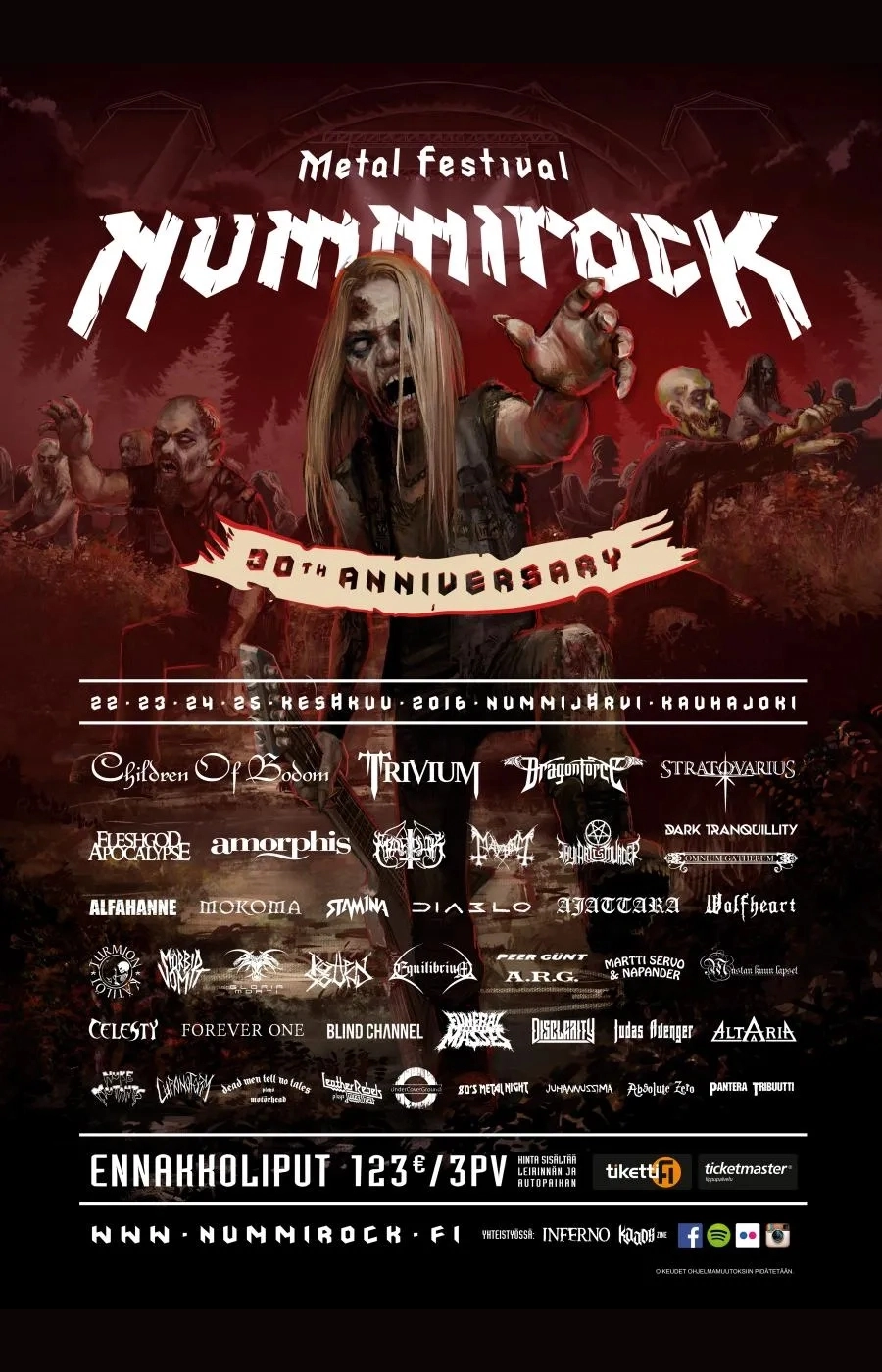 Nummirock Metal Festival 2016