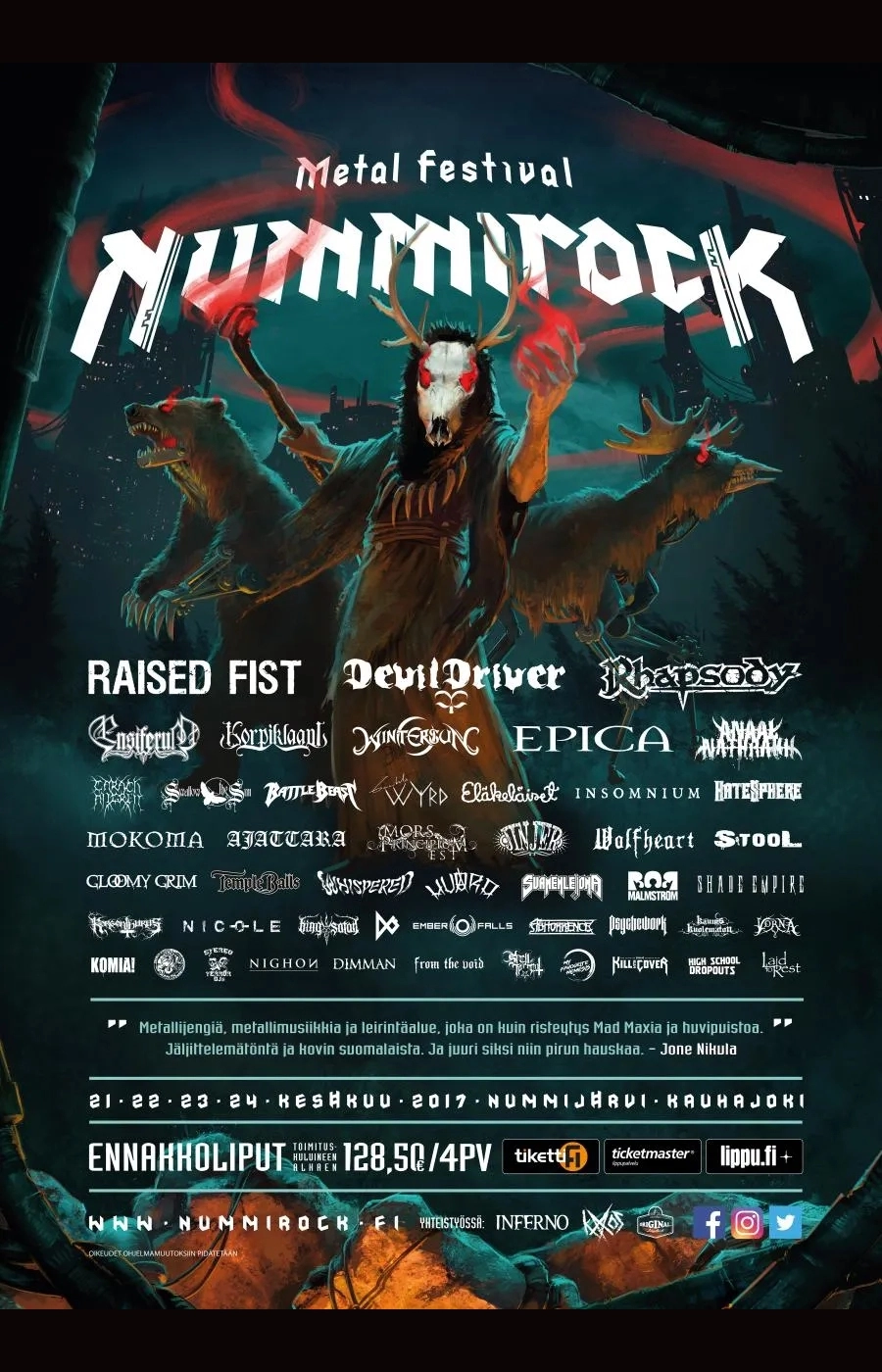 Nummirock Metal Festival 2017