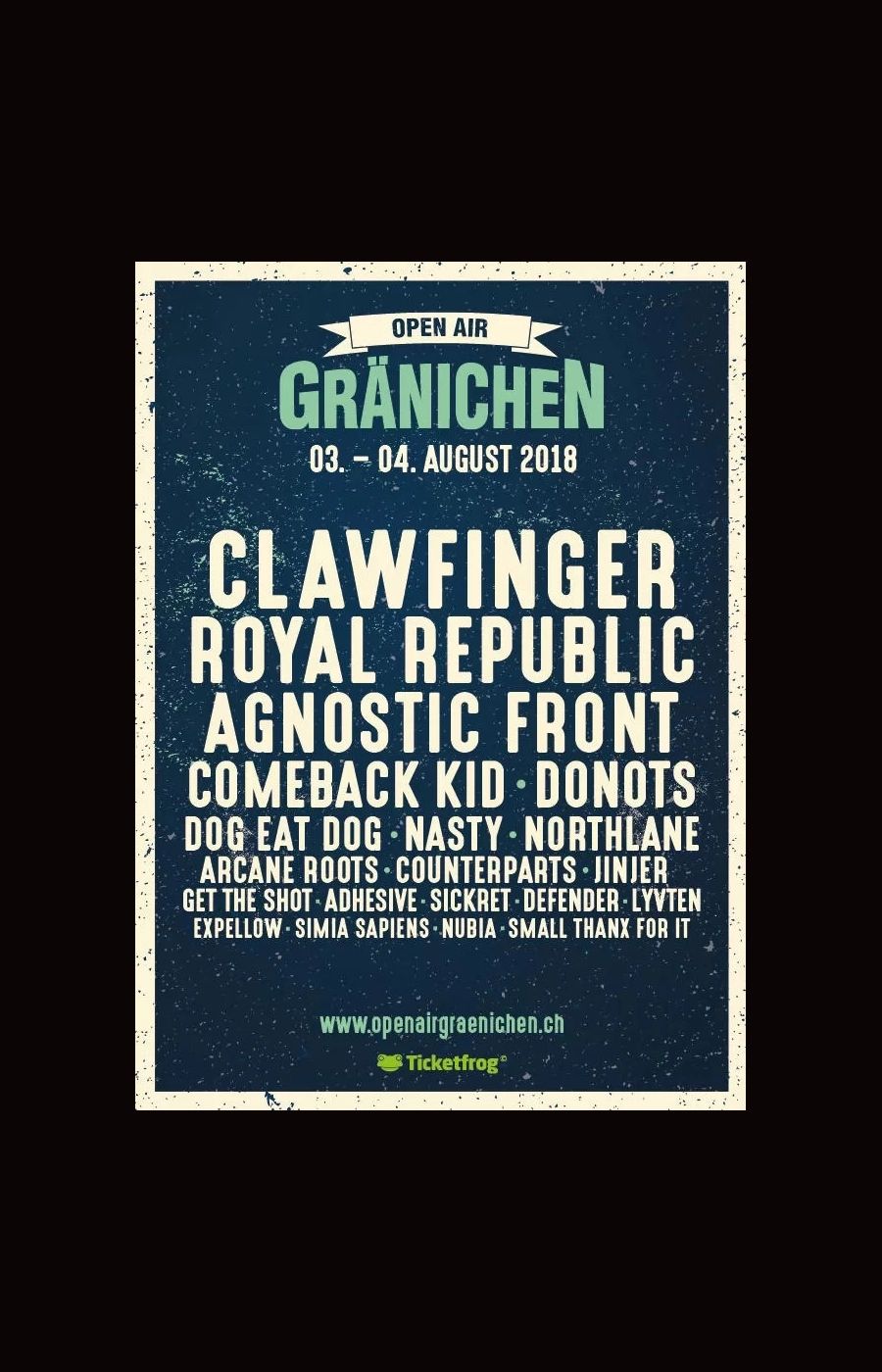 Open Air Gränichen 2018