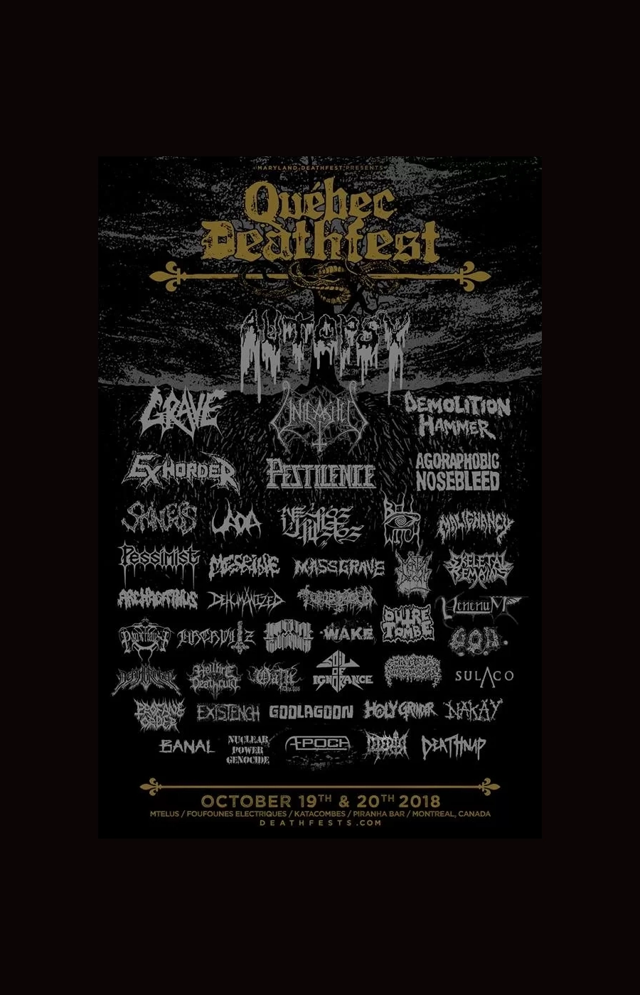 Québec Deathfest 2018