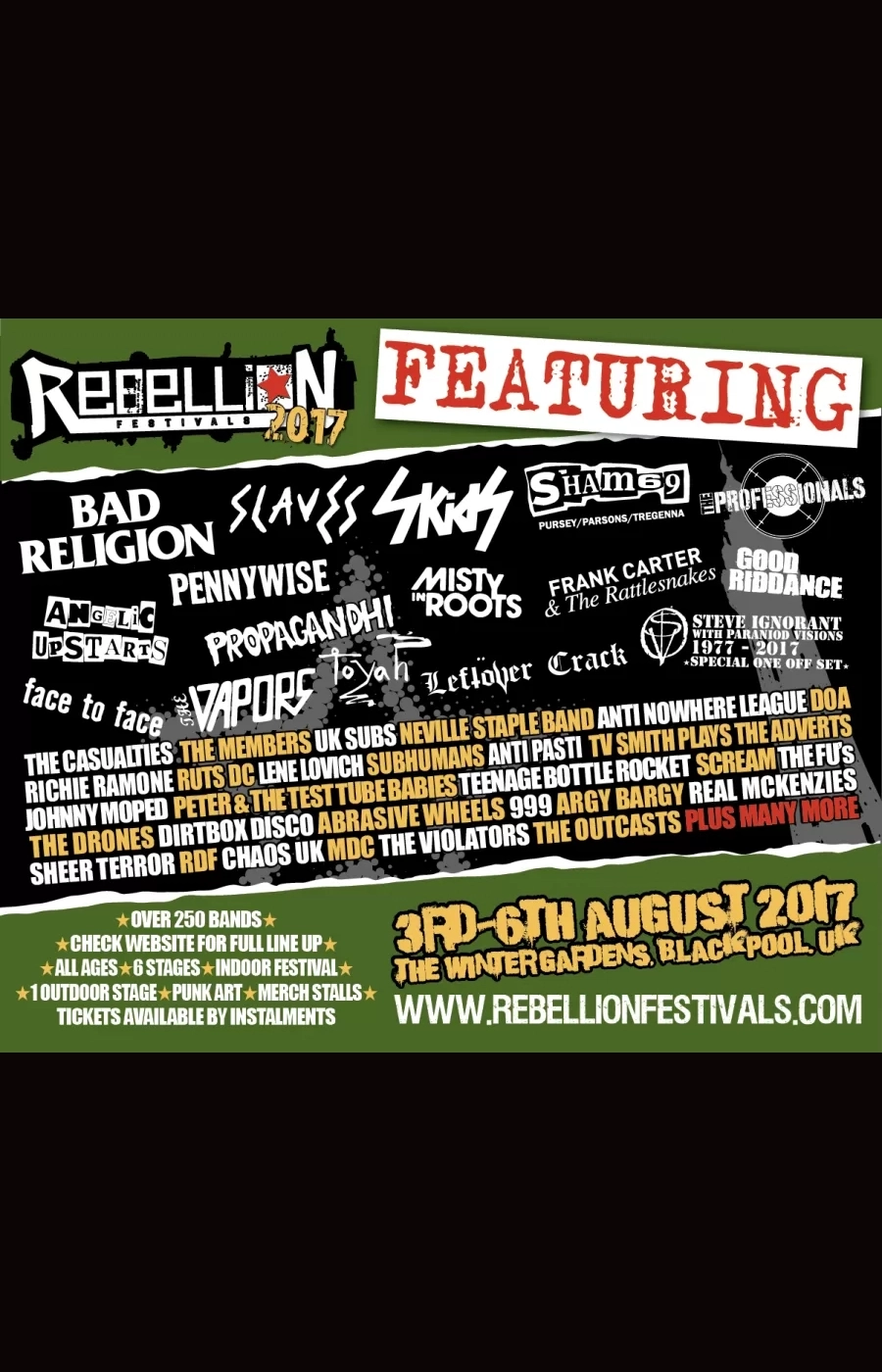 Rebellion Festival 2017