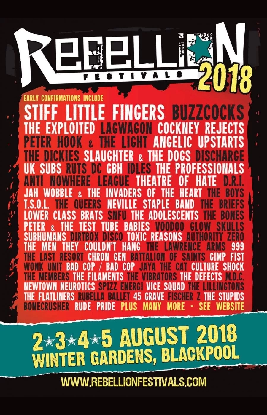 Rebellion Festival 2018