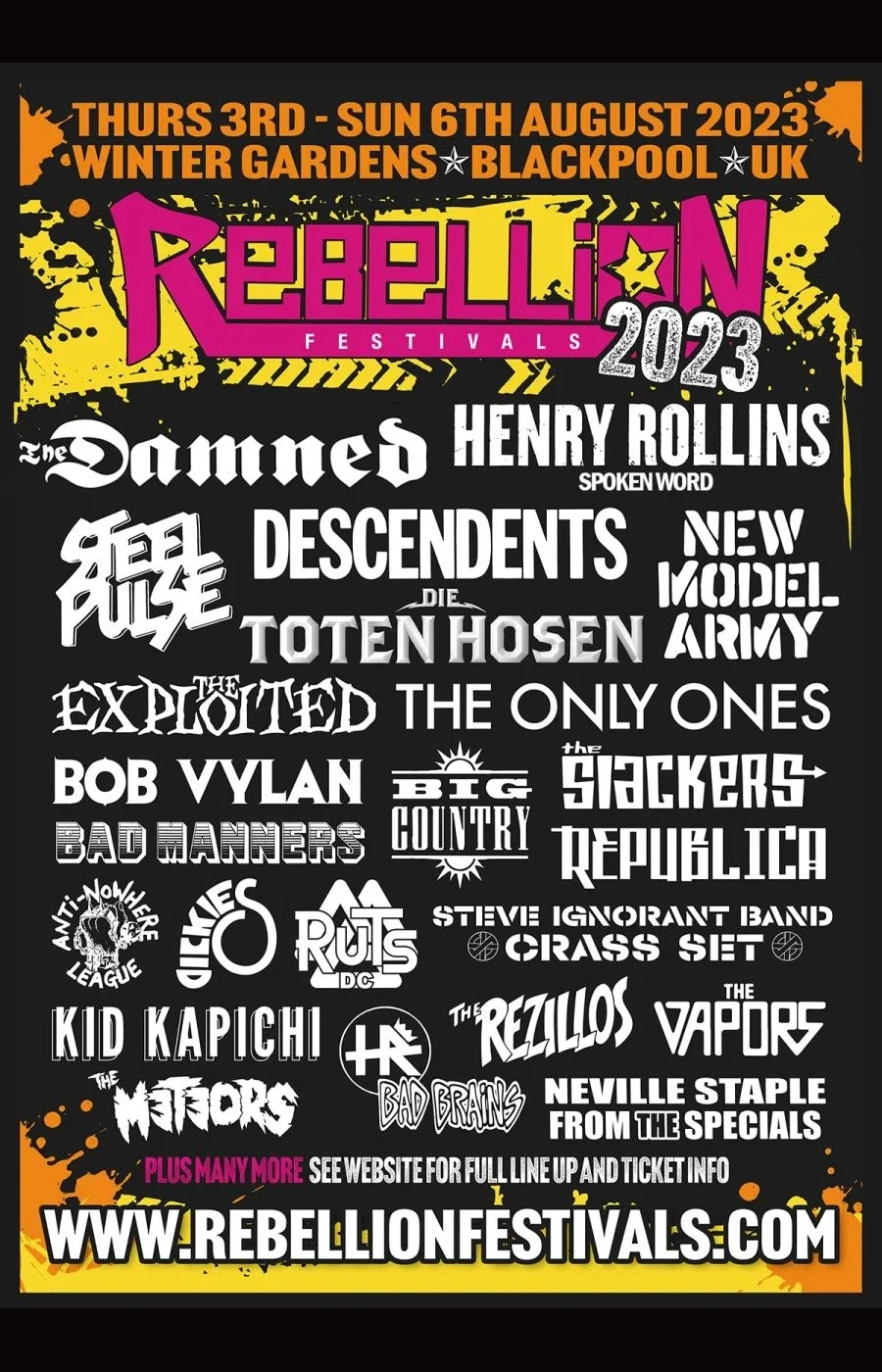 Rebellion Festival 2023