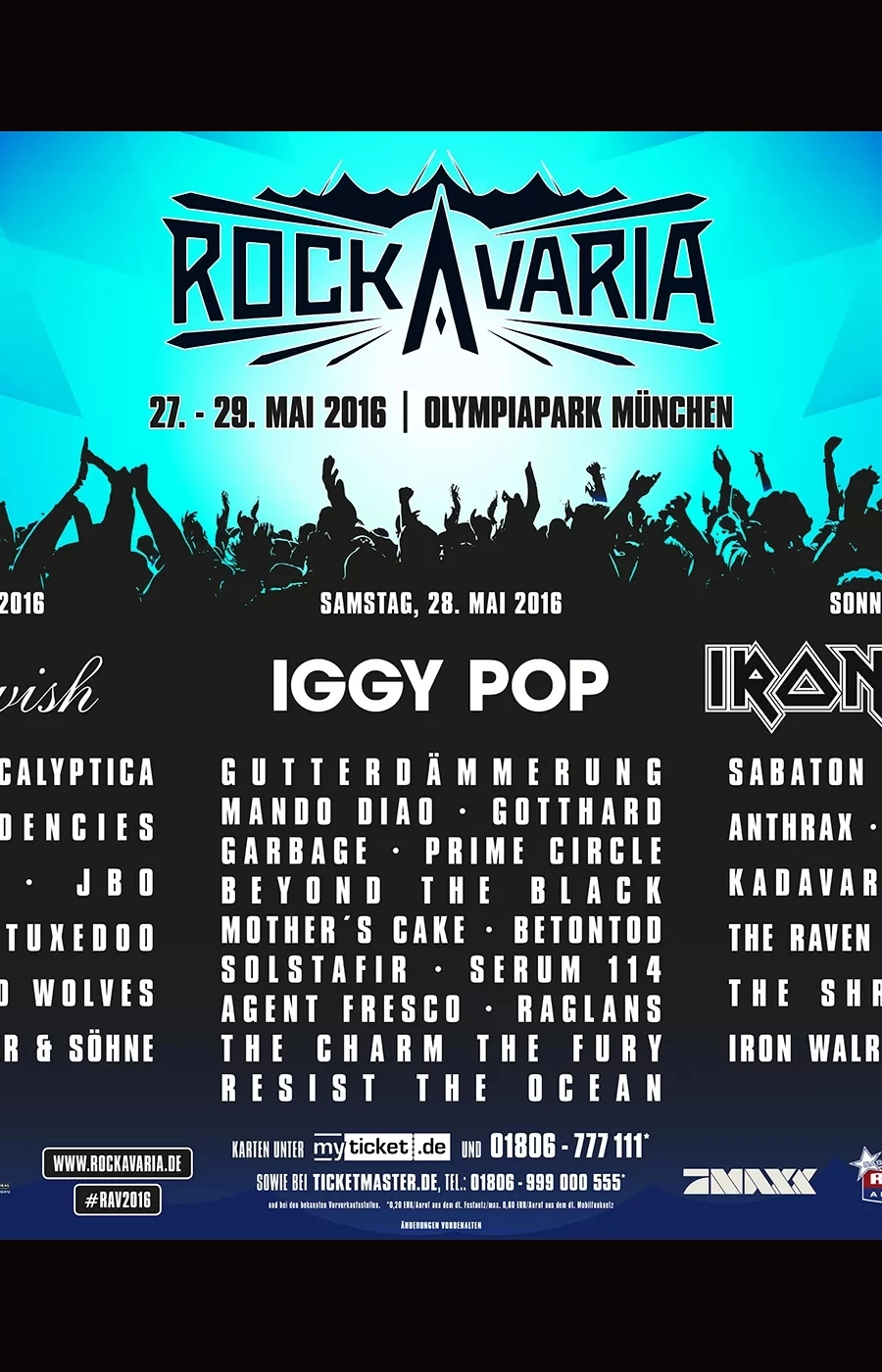 Rockavaria Festival 2016