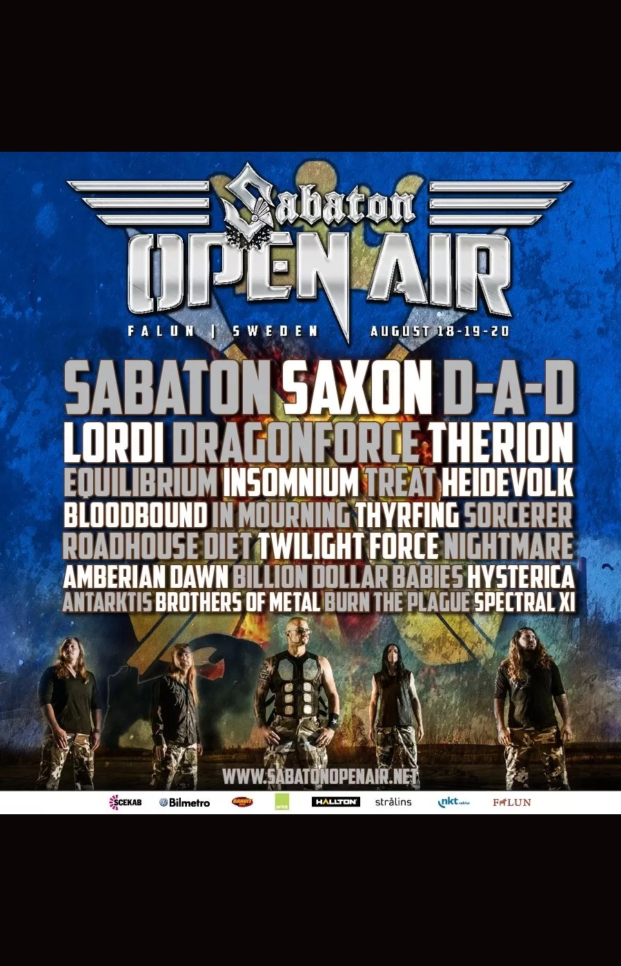 Sabaton Open Air 2016