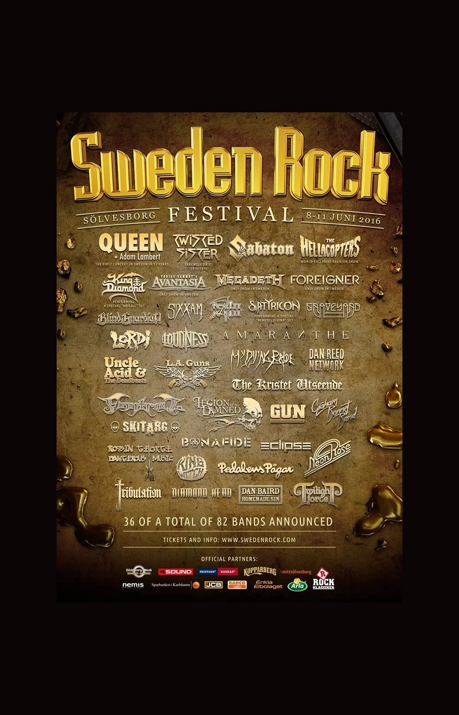 Sweden Rock Festival 2016