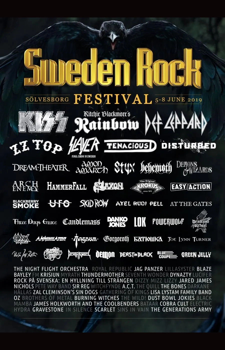 Sweden Rock Festival 2019