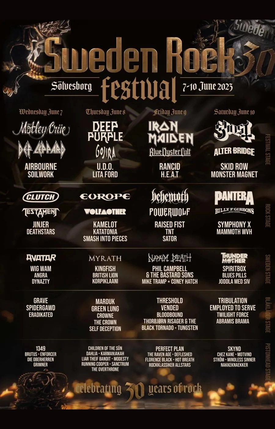 Sweden Rock Festival 2023