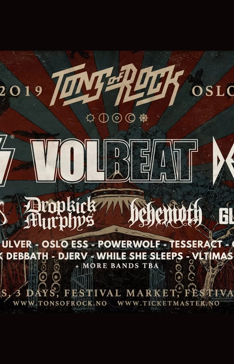 Tons Of Rock 2019