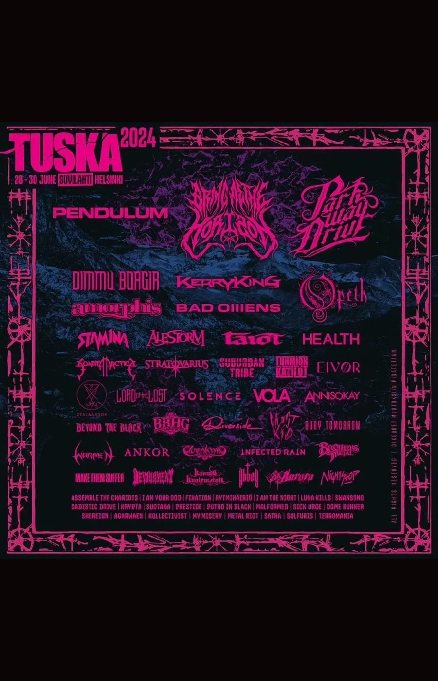 Tuska Open Air 2024