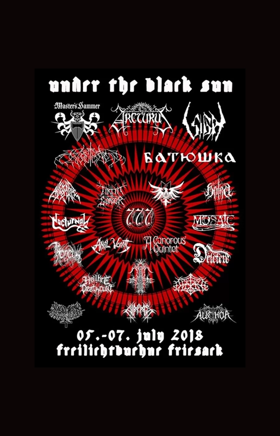 Under The Black Sun 2018