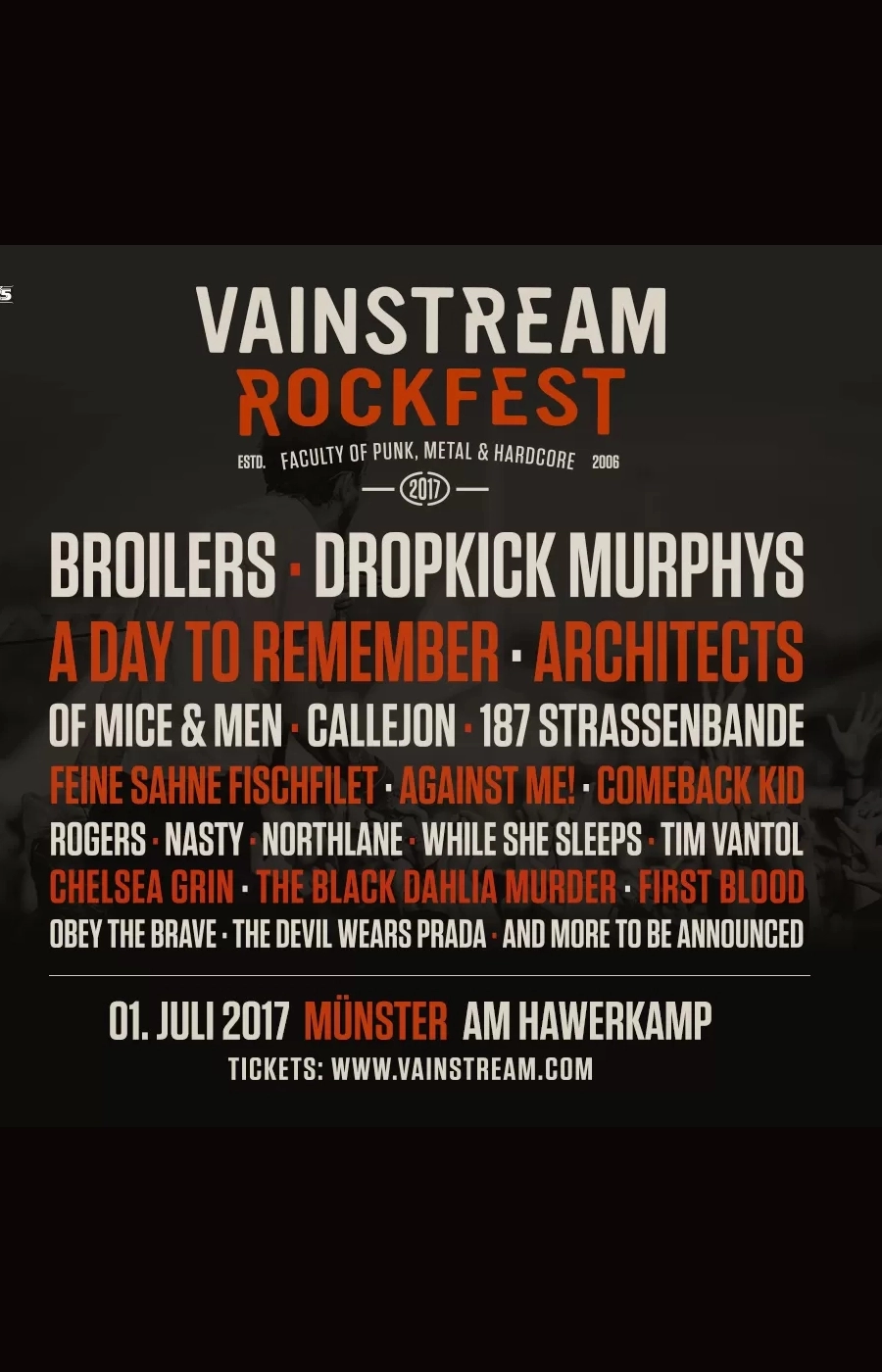 Vainstream RockFest 2017