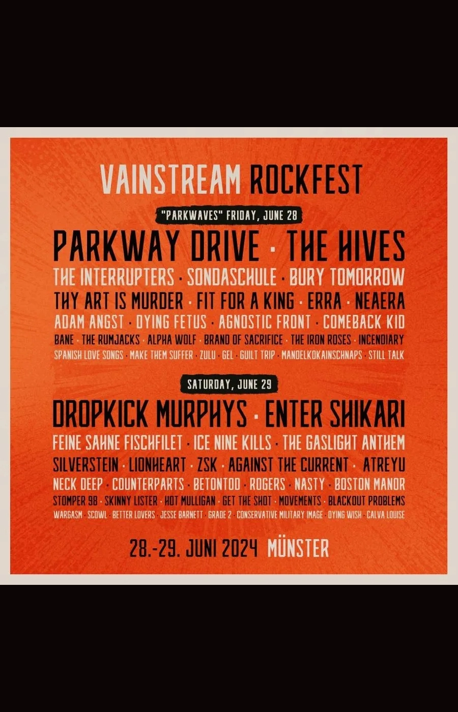 Vainstream RockFest 2024