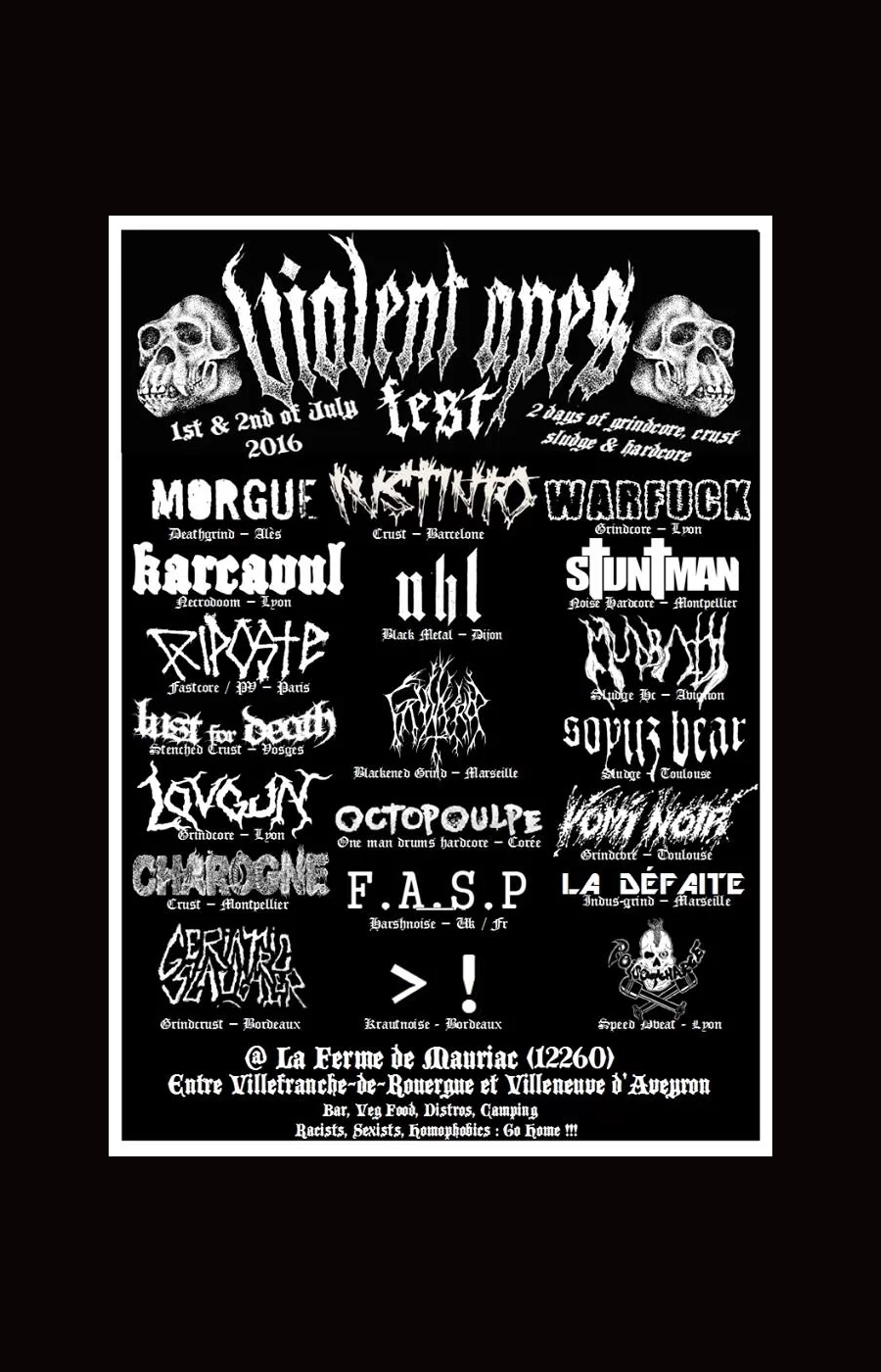 Violent Apes Fest !