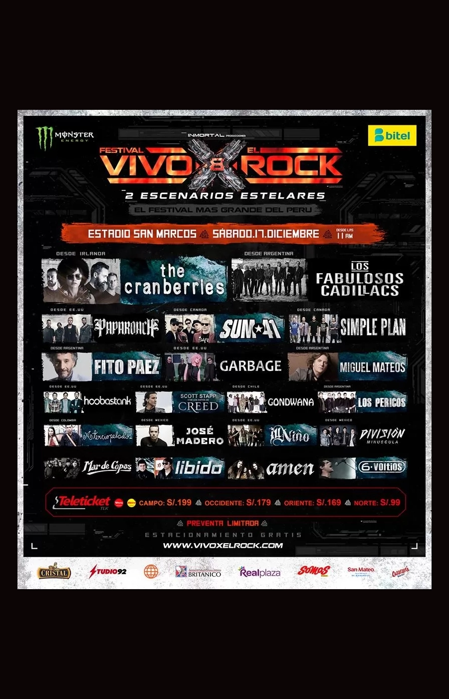 VIVO X EL ROCK 8 - 2016