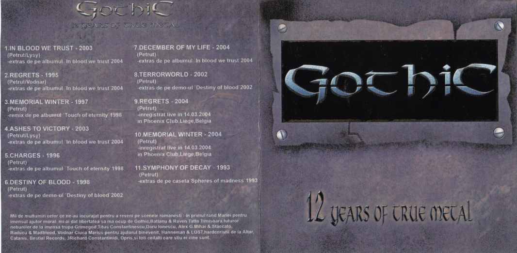 12 Years of True Metal