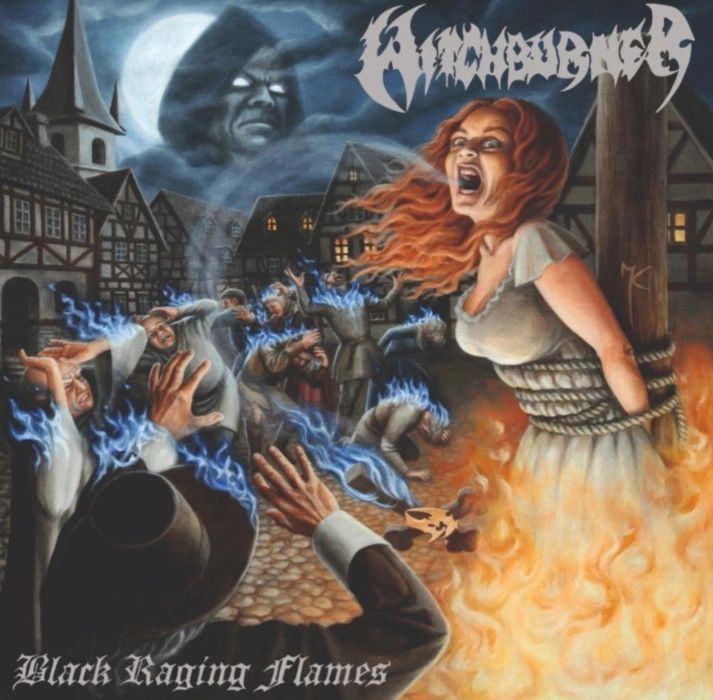 Black Raging Flames