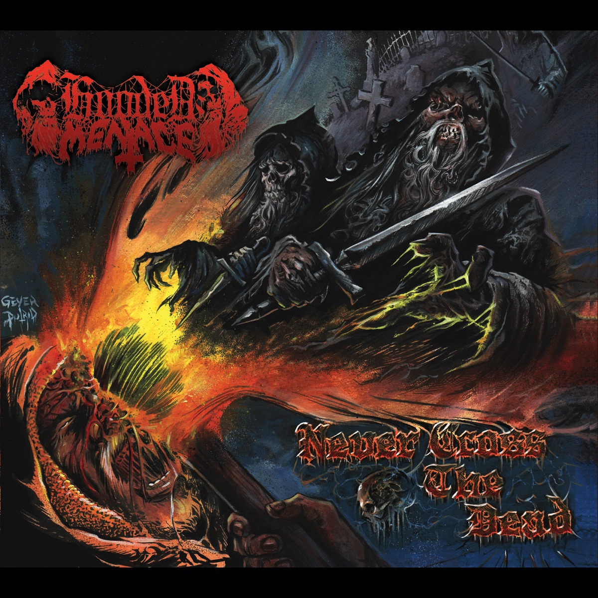 Hooded Menace - Never Cross the Dead (2010)
