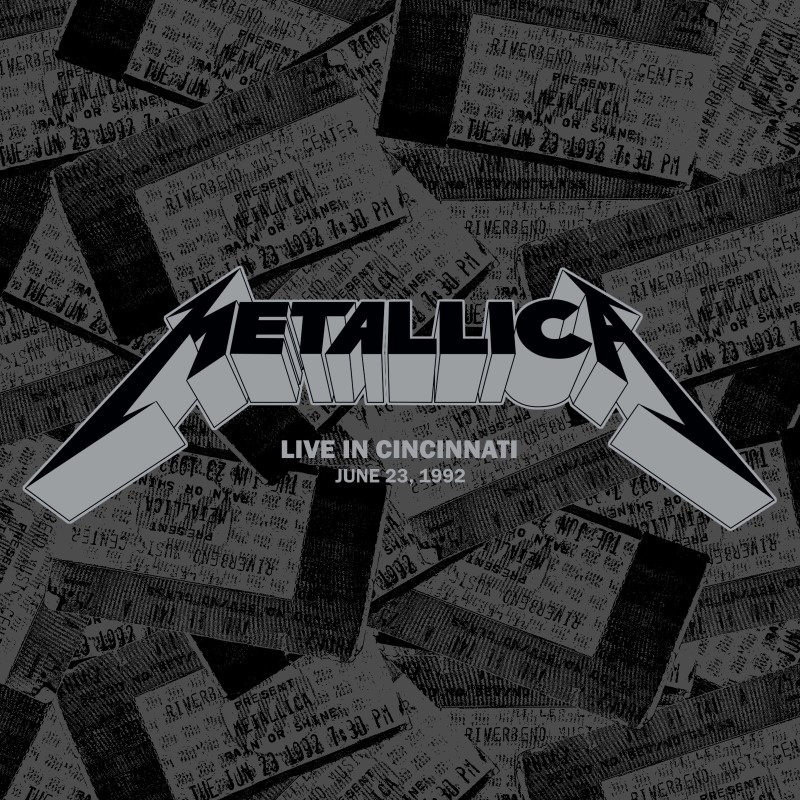 Live Metallica: Cincinnati, OH - June 23, 1992