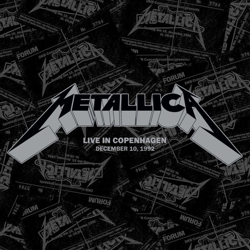 Live Metallica: Copenhagen, Denmark - December 10, 1992