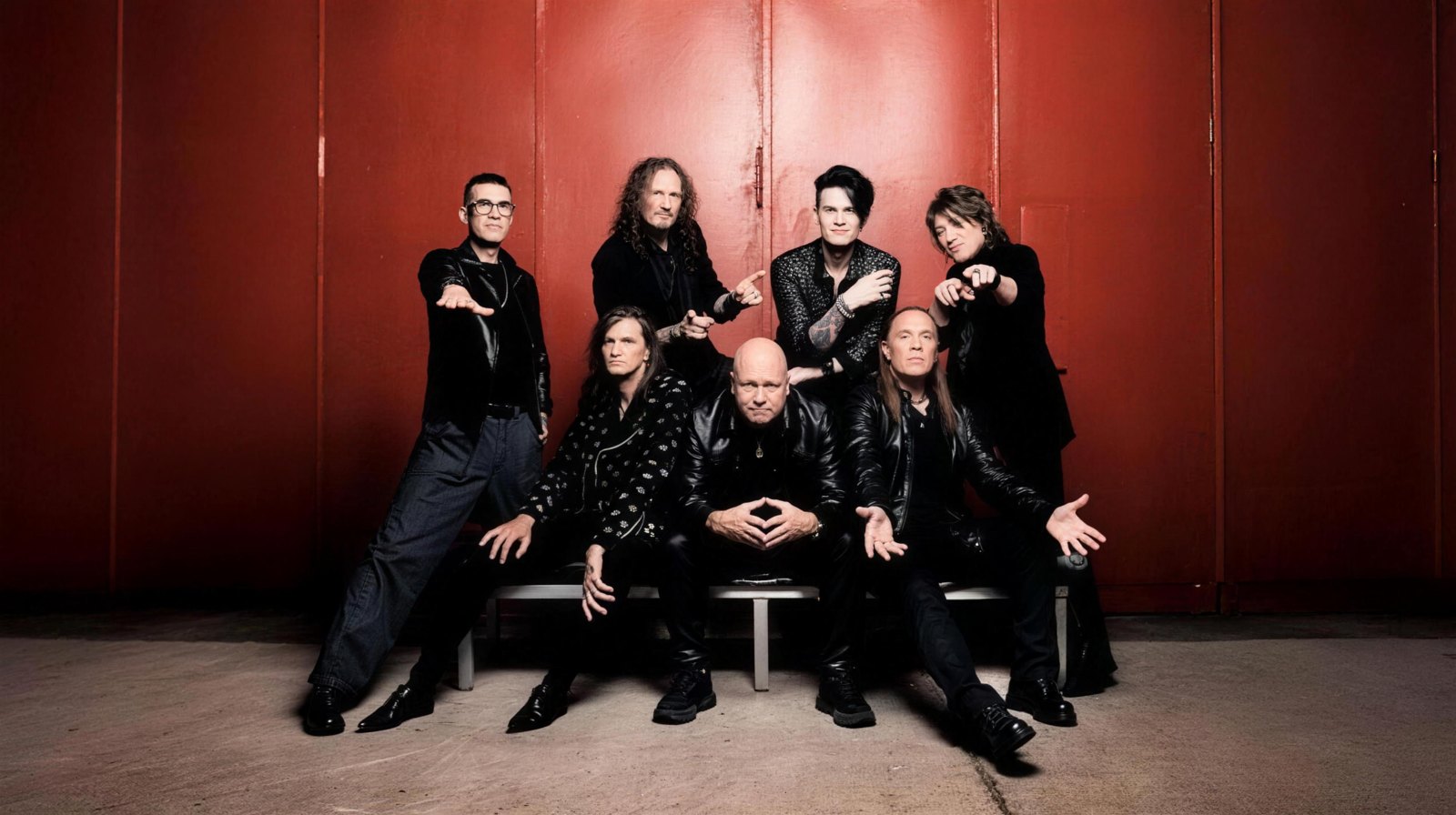 Helloween's Pumpkins United lineup, featuring Michael Kiske (front left), 2025
