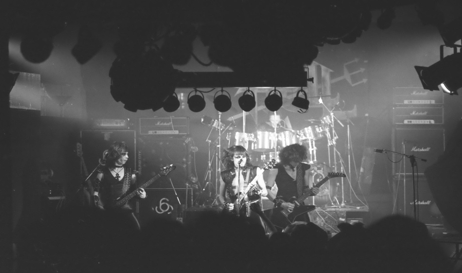 Hell live, early 1980s. Photo: Iron Fist Magazine