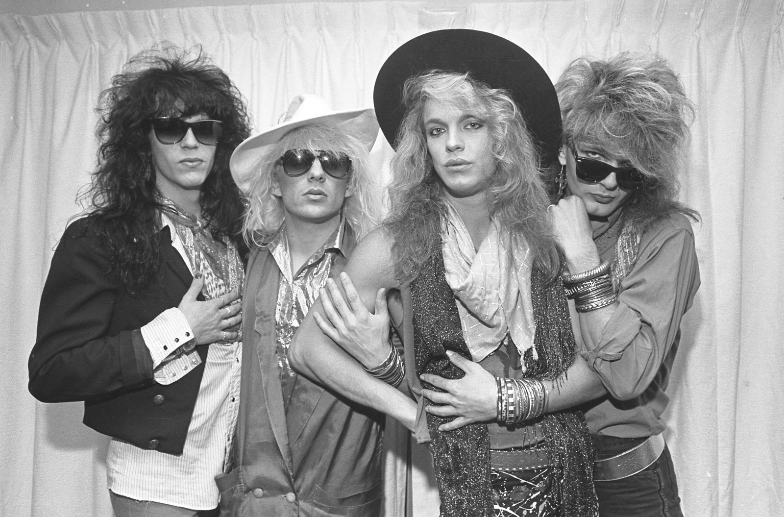 Poison, Los Angeles, 1986. Photo: Marsha Traeger, Los Angeles Times