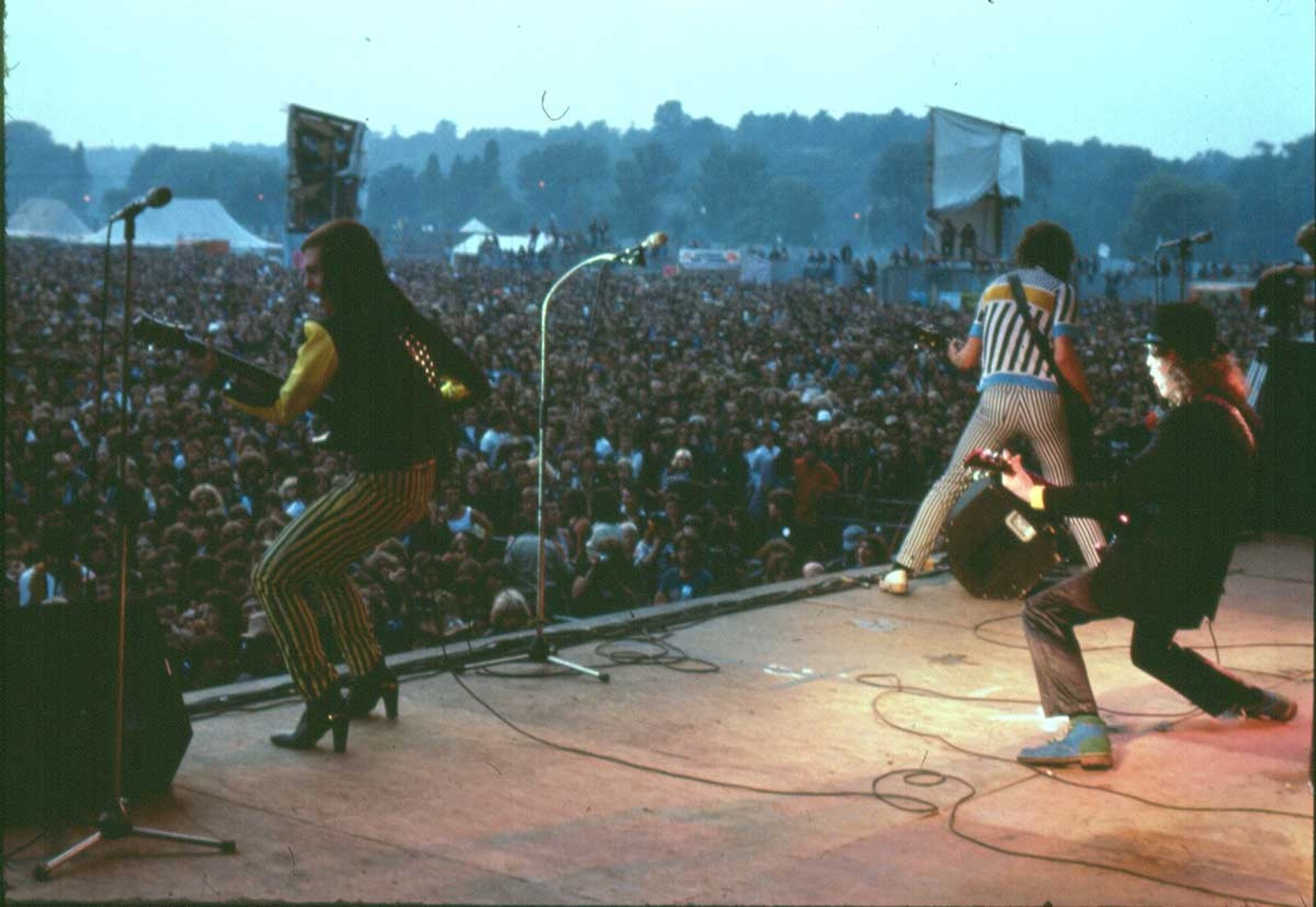 Slade at Reading Festival, 1980. Photo: Barry Plummer