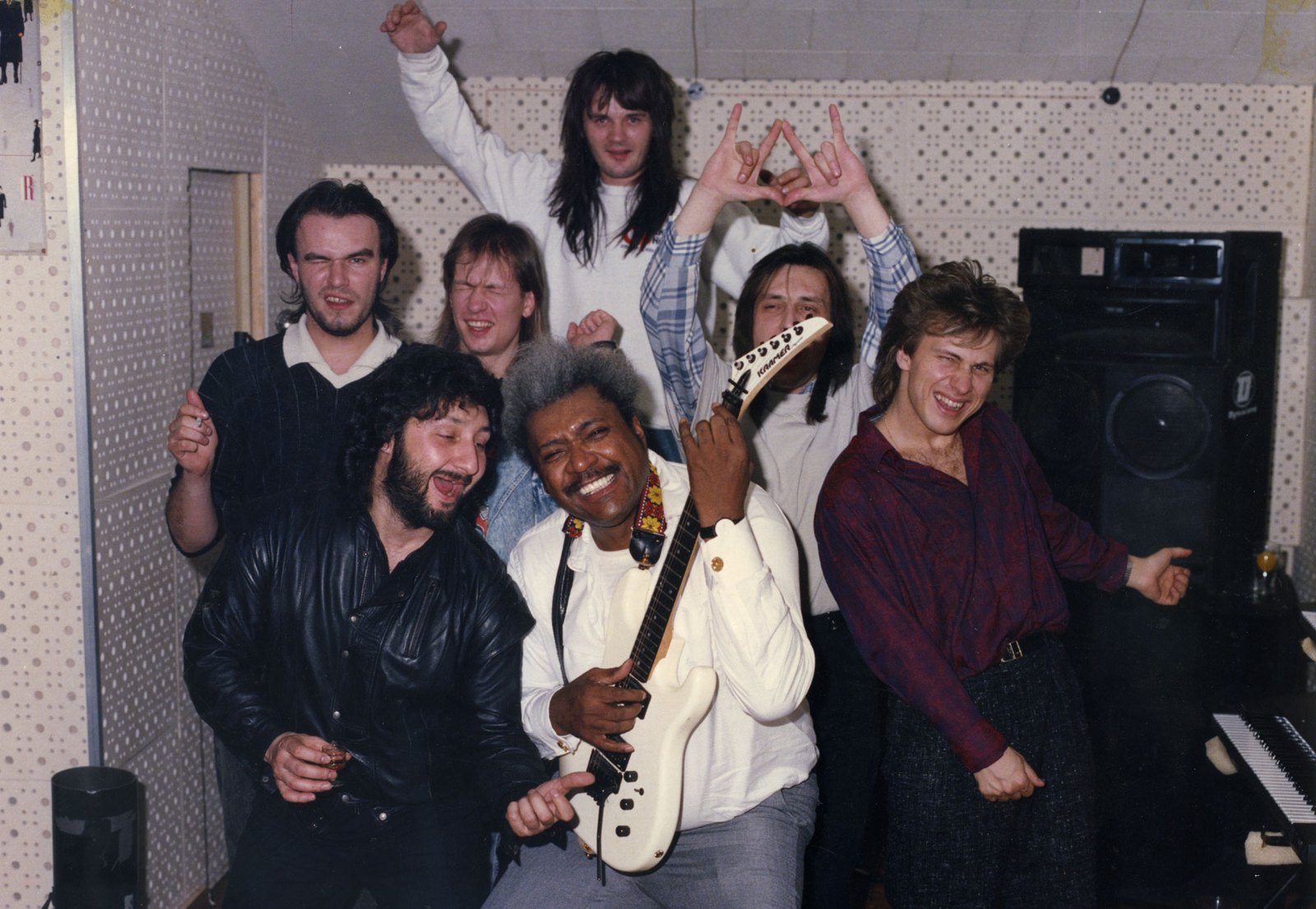 Aria, Moskoncert promotional card, 1986. Photo: courtesy of the band
