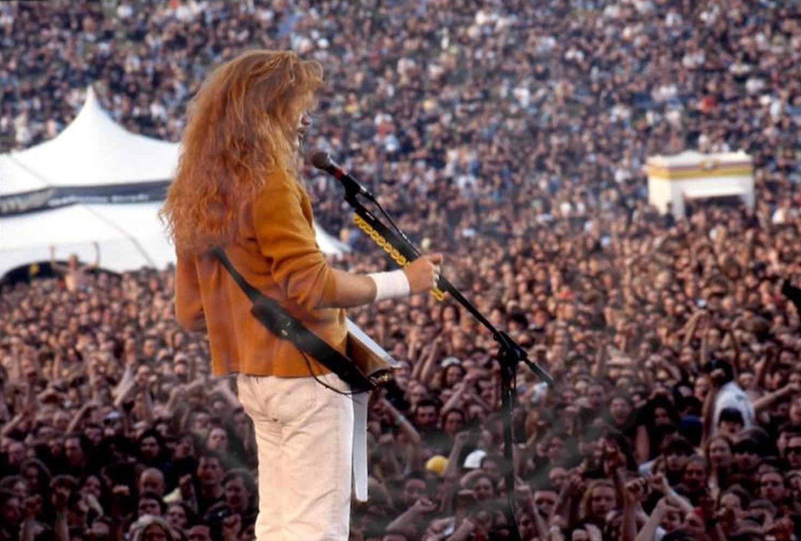 Megadeth at Milton Keynes National Bowl, 1993. Photo: Ross Halfin