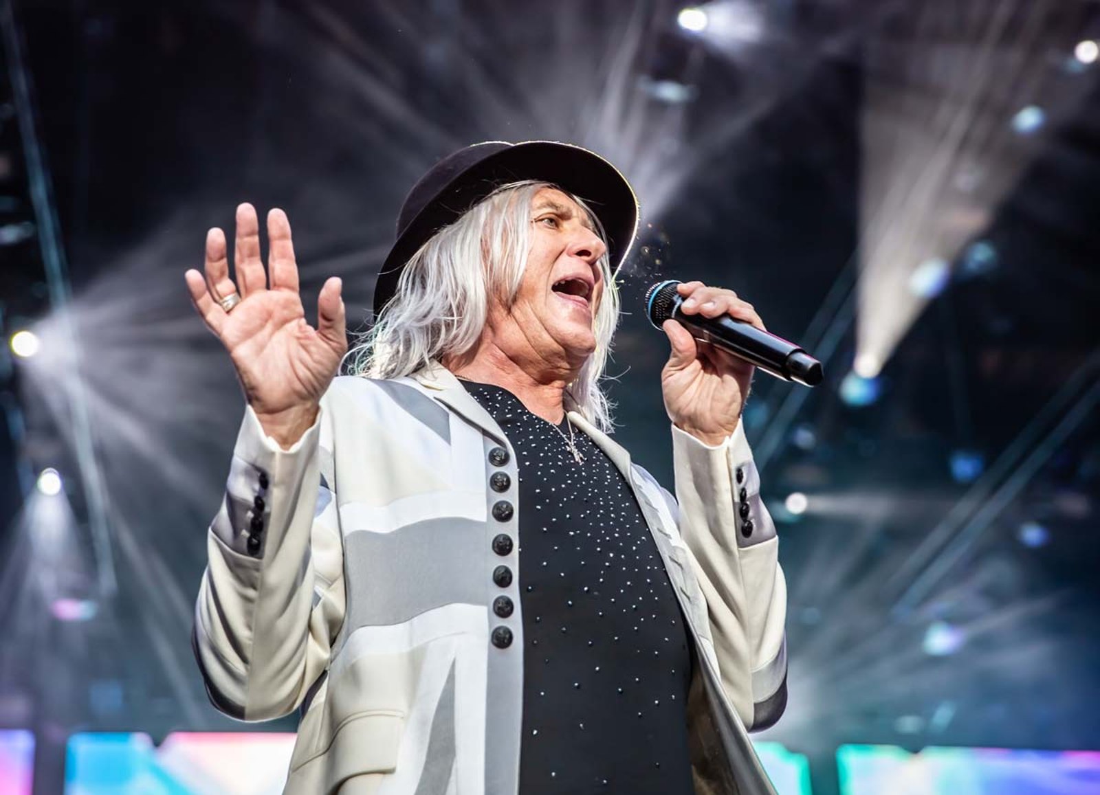 Def Leppard at Wembley Stadium, 2023. Photo: Robert Sutton