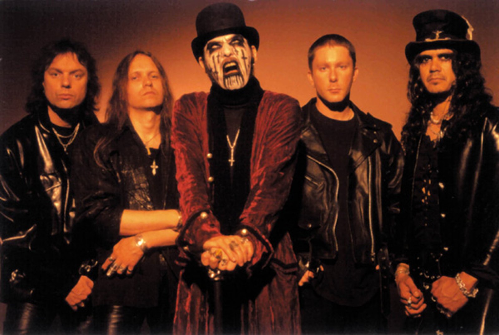 King Diamond, band portrait, circa 2000. Photo: courtesy Metal Blade Records